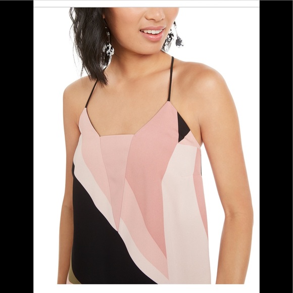 Bar III Colorblocked Layered Camisole & Pants M - Picture 6 of 12